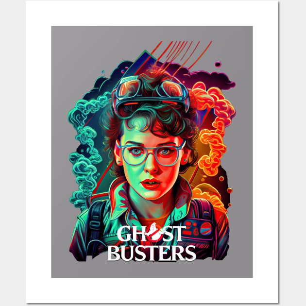 Ghostbusters T-Shirt Wall Art by GlossyEmpress
